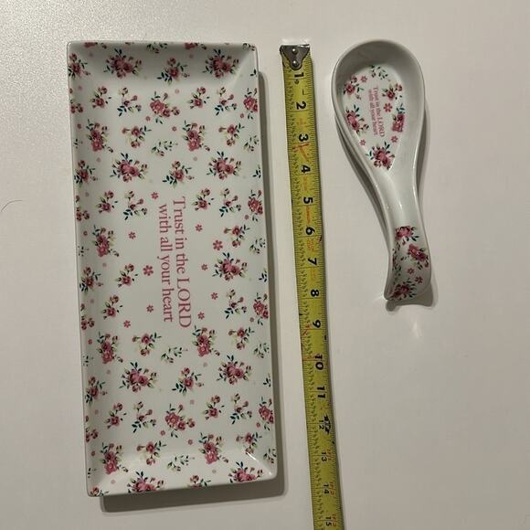 Devotions Collection by Home Essentials  Spoon Rest and tray - Picture 5 of 5